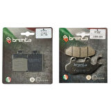 Sym Fiddle 3 200 Ön ve Arka Fren Balata Takımı Brenta BR02