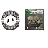 Sym Orbit 50 Ön ve Arka Fren Balata Takımı Brenta BR03