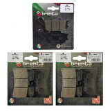 YamahaXSR 900 Ön ve Arka Fren Balata Takım Brenta BR43