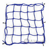 Motosiklet Fosforlu Bagaj Filesi Mavi