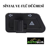 Motosiklet 4 lü ve Sinyal Düğmesi 