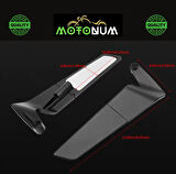 Kawasaki Z900RS Naked Kanat Ayna Büyük Boy M01059