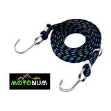 Kancalı Bagaj Lastiği Kalın 1 Metre Mavi M0132