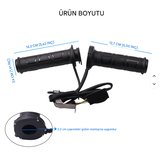 Rks Rk 125 S Isıtmalı Elcik-4 Kademe Sıcaklık Ayarı- Iel125