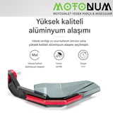 Arora Ar 125 Manet Koruma Rüzgar Önleyici-Sarı Detaylı-Mkm00827