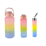 Matara Üçlü Set 2000 Ml 900 Ml 300 ML Pembe
