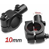 Motosiklet Atv Bisiklet Ayna Bağlantı Aparatı 1 Takım 10 mm