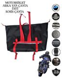 MOTORSİKLET ARKA YAN ÇANTA ÜSTÜ SOSİS ÇANTA SAĞ SOL