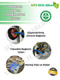 22 Kw VIKO Trifaze 5*32 Kaçak Akım Roleli Taşınabilir Elektrikli Araç Şarj Cihazı Kombinasyon Kutusu 