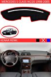 Mitsubishi Carisma 1995-2005 İçin Uygun Torpido Koruma Halısı Siyah Kenar Renk Kırmızı