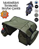 MOTOSİKLET HEYBE ÇANTASI TERMAL TERMOSLU CEPLİ 