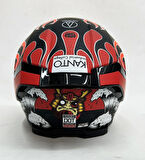 MT Thunder 4sv Yamanaka B3 Şefaf Vizörlü Kask Mat Renk - Iç Güneş Vizörlü XL