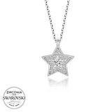 MuI MuI Swarovski Taşlı Gümüş Yıldız Bayan Kolye