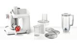 BOSCH Mutfak Makinesi MUM5 1000 W Beyaz, Gümüş