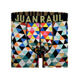 Munivy Juan Raul Origami Üçgen Desenli Renkli Rahat Erkek Boxer