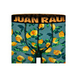 Munivy Juan Raul Limon Desenli Yeşil Rahat Erkek Boxer
