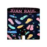 Munivy Juan Raul Ananas Desenli Lacivert Rahat Erkek Boxer