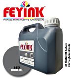 Feyink® Hp Z Serisi Plotter Pigment Kartuş Dolum Mürekkebi Z2100/Z5200/Z5400/Z5600/LG (Light Gray) -1000ml-