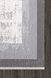 Artemis Halı Murano 01359A Gri Krem Eskitme Desenli Yün Halı