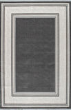 Artemis Halı Murano 02981B Gri Krem Çizgi Desenli Yün Halı