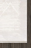 Artemis Halı Murano 06431F Krem Bej Modern Saçaklı Halı