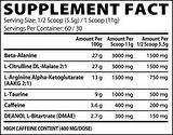 MUSCLE RULZ PRE RULZ PREWORKOUT+DMAE FOCUS