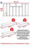 10'lu Set Modüler Çekmece Içi Düzenleyici Modüler Kaşıklık Mutfak Organizer