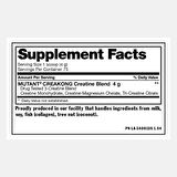 Mutant Creakong - Adv Creatine monohydrate - Creatine malate + Creatine Magnesium Chelate 75 servis