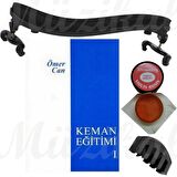 Stromberg Keman Yastığı 4/4 + Ömercan 1 + Kauçuk Keman Susturucusu + Reçine