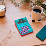 Casio MX-12B-GNRD 12 Haneli Masaüstü Hesap Makinesi