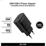 MINIX 25W USB-C ADAPTÖR SİYAH