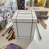 Ahşap Kumbara Dekoratif Kutu Bahşiş Kutusu Tipbox Montessori Eğitim
