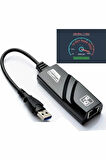 Mx2130 Usb 3.0 To Rj45 10/100/1000mbps Gigabit Ethernet Çevirici