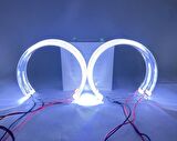 BMW Angel Eyes 131mm 4 Adet Angel Halka Cree Led  12V