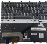 Lenovo Uyumlu Thinkpad Yoga 260, 370 Notebook Klavyesi (Siyah Tr)