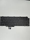Dell Uyumlu Latitude 5520 Notebook Klavye - Tuş Takımı Siyah - TR - Led