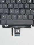 Dell Uyumlu Latitude 5520 Notebook Klavye - Tuş Takımı Siyah - TR - Led