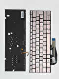 ASUS UX390 uyumlu TR Rose Gold Notebook Klavyesi