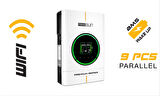 Mexxsun - İnges 48 VOLT 6 KW AKILLI PREMIUM  INVERTER - 6000 WATT MPPT INVERTOR (Wi-Fi Dual Output)