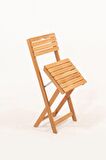 4+1 Minderli Balkon Bahçe Mutfak Bistro Set Katlanır Masa-Sandalye
