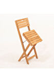 4+1 Minderli Balkon Bahçe Mutfak Bistro Set Katlanır Masa-sandalye 120x70-ANTRASİT