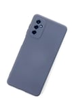 Samsung Galaxy M G Kılıf Nano içi Kadife Silikon - Gri