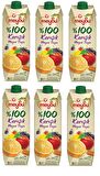 Meysu %100 Karışık Meyve Suyu 1 Lt X 6 Adet 