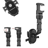 Telefon Tutucu Araç Içi Dikiz Aynası Ve Arka Koltuk Için Ayarlı Telefon Tutucu