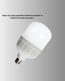 Elektrik Kesintileri İçin Şarjlı LED Ampul 30W E27 Beyaz Işık