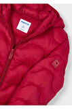 Mayoral Kız Çocuk Kapüşonlu Şişme Dolgulu Mont 4443 Kırmızı