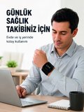 Mey İthalat Şarjlı Bilekten Dijital Tansiyon Ölçer Geniş LCD Ekranlı