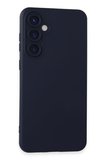 Samsung Galaxy S Kılıf Nano içi Kadife Silikon - Lacivert