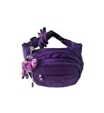 Anıl Bags Su Geçirmez Krinkıl Kumaş Bel Çantası Çapraz Anahtarlıklı