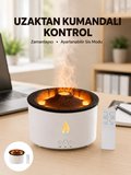 Mey İthalat Alev Efektli Buhar Makinesi – Aromaterapi, Nemlendirme ve Işık Modlu Tasarım Yeni Nesil